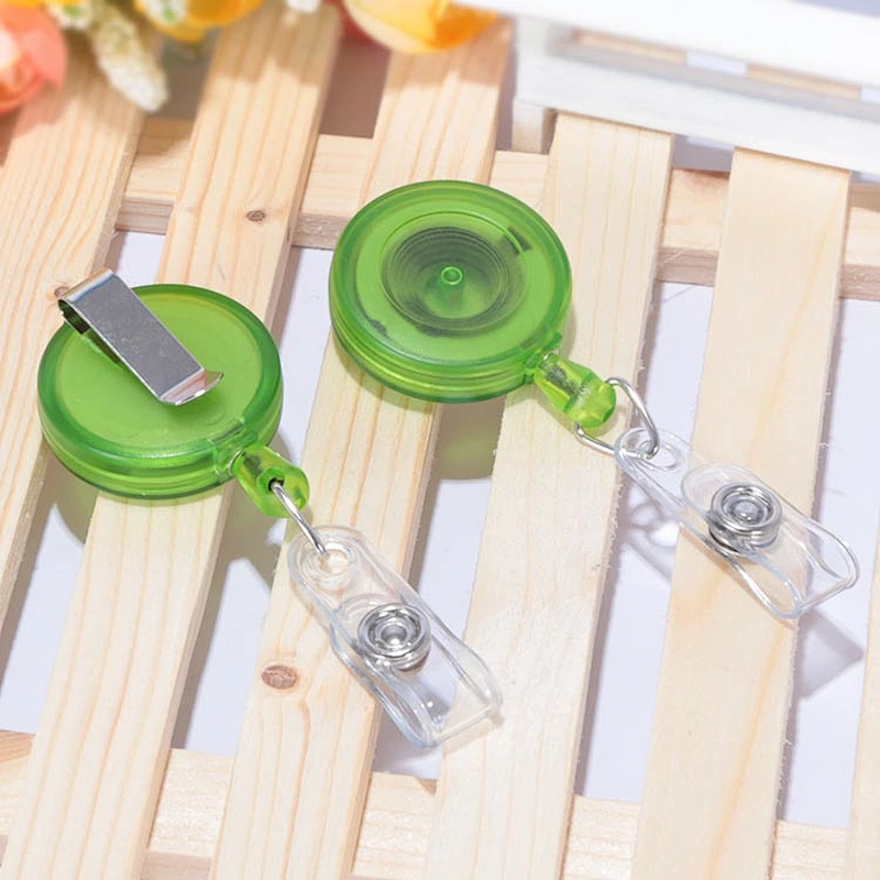 Custom nursing id badge reel and card holders