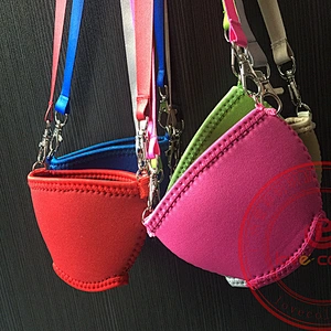 Factory direct sale high quality wine glass holder necklace lanyard