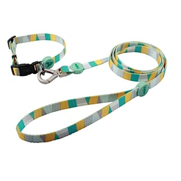 Pet products custom sublimation printing pattern dog collar leash