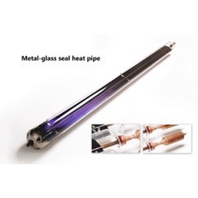 solar glass-metal seal heat pipe