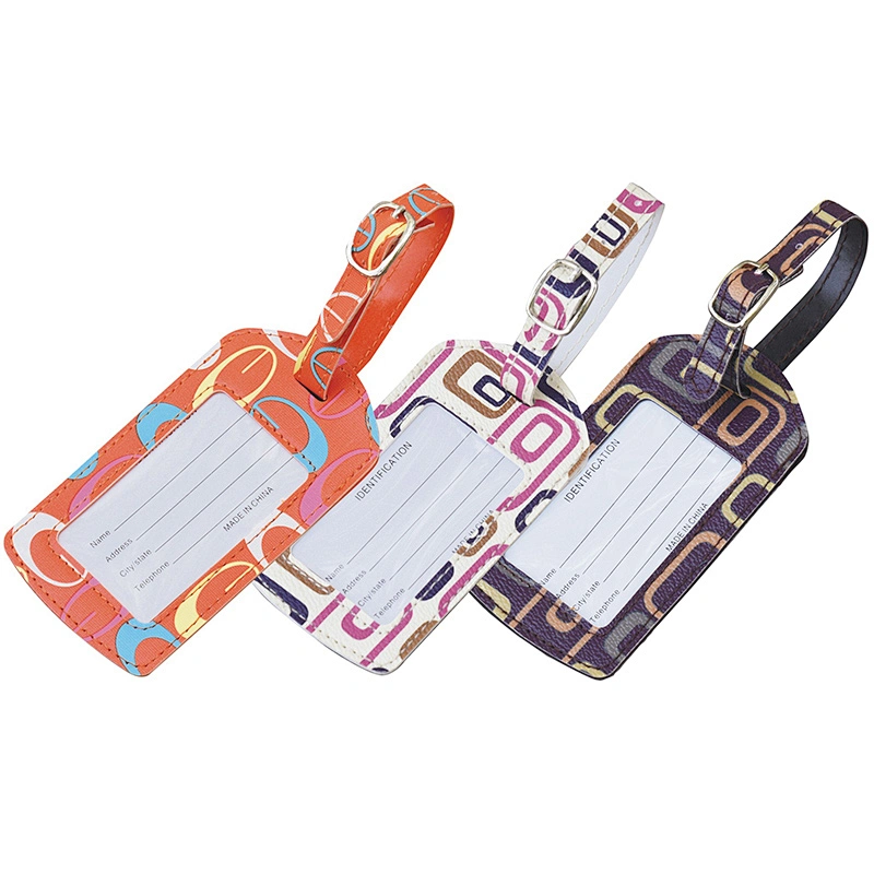 ET-8011 Printing PU Luggage ID tag