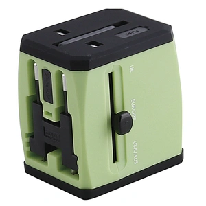 Travel Dual USB Universal Adaptor