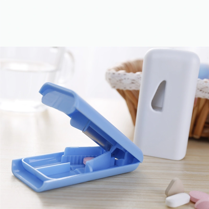 Pill Box With Cutter