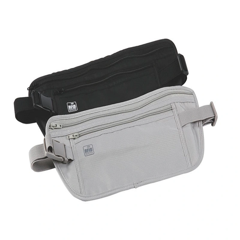 Security Waist Pouch W/ RFID Blocker