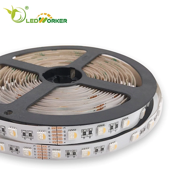 4 In 1 RGBW led strip 5m DC12V flexible led strip light RGBW SMD5050 ...