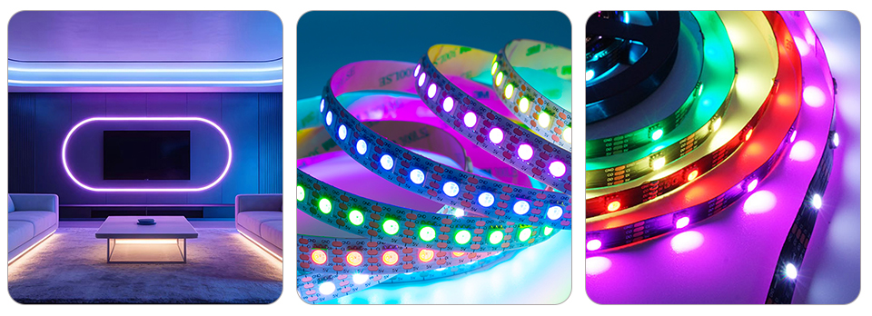 behind tv led strip