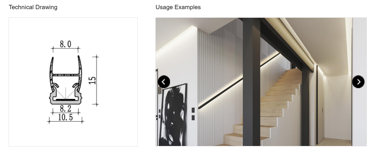 LED Stair Profile 