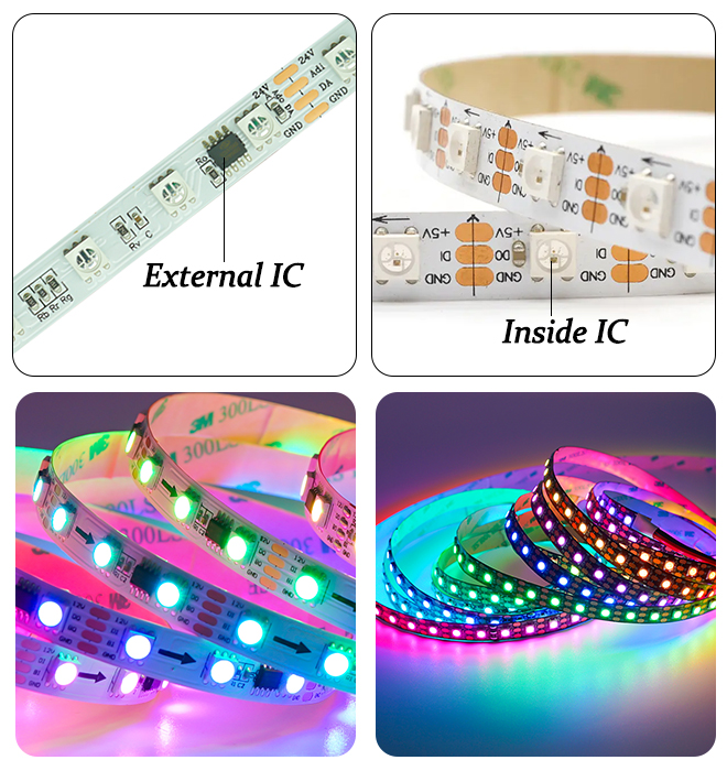 TM1934 External IC LED Strip
