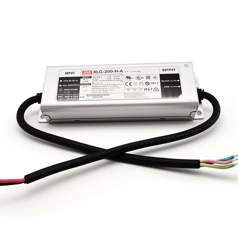 MeanWell Waterproof Drivers  XLG-200-H-A