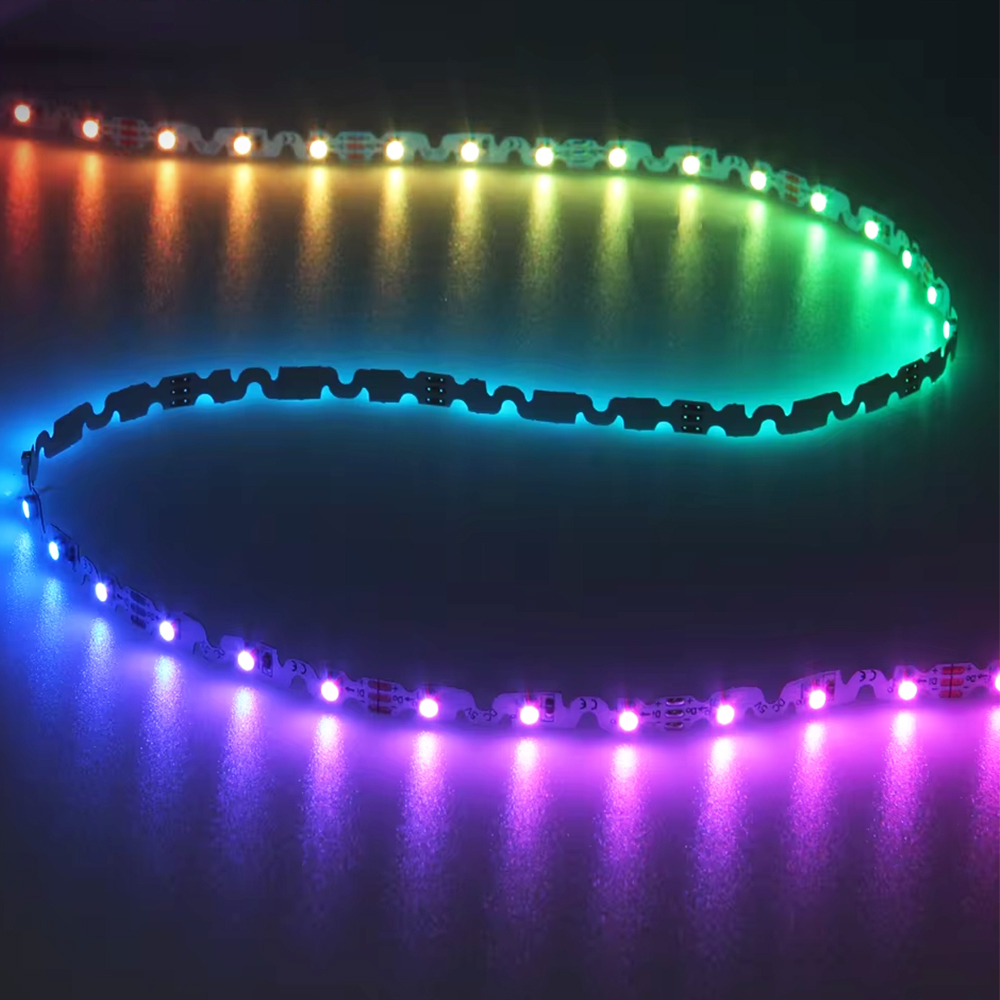 spi control led strip for dynamic chasing effects
