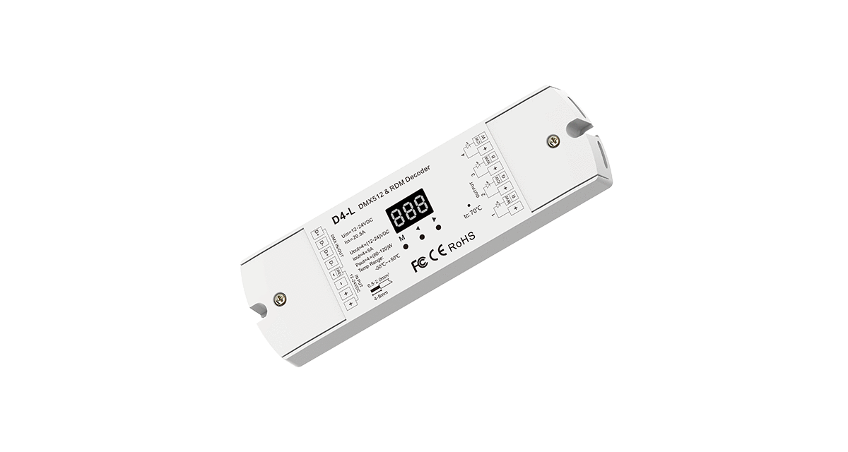 CV DMX Decoder D4-L