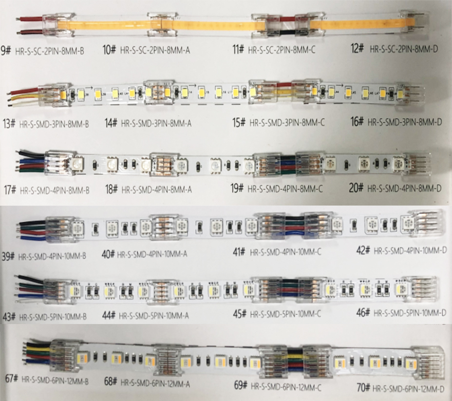 connectors for led light strips