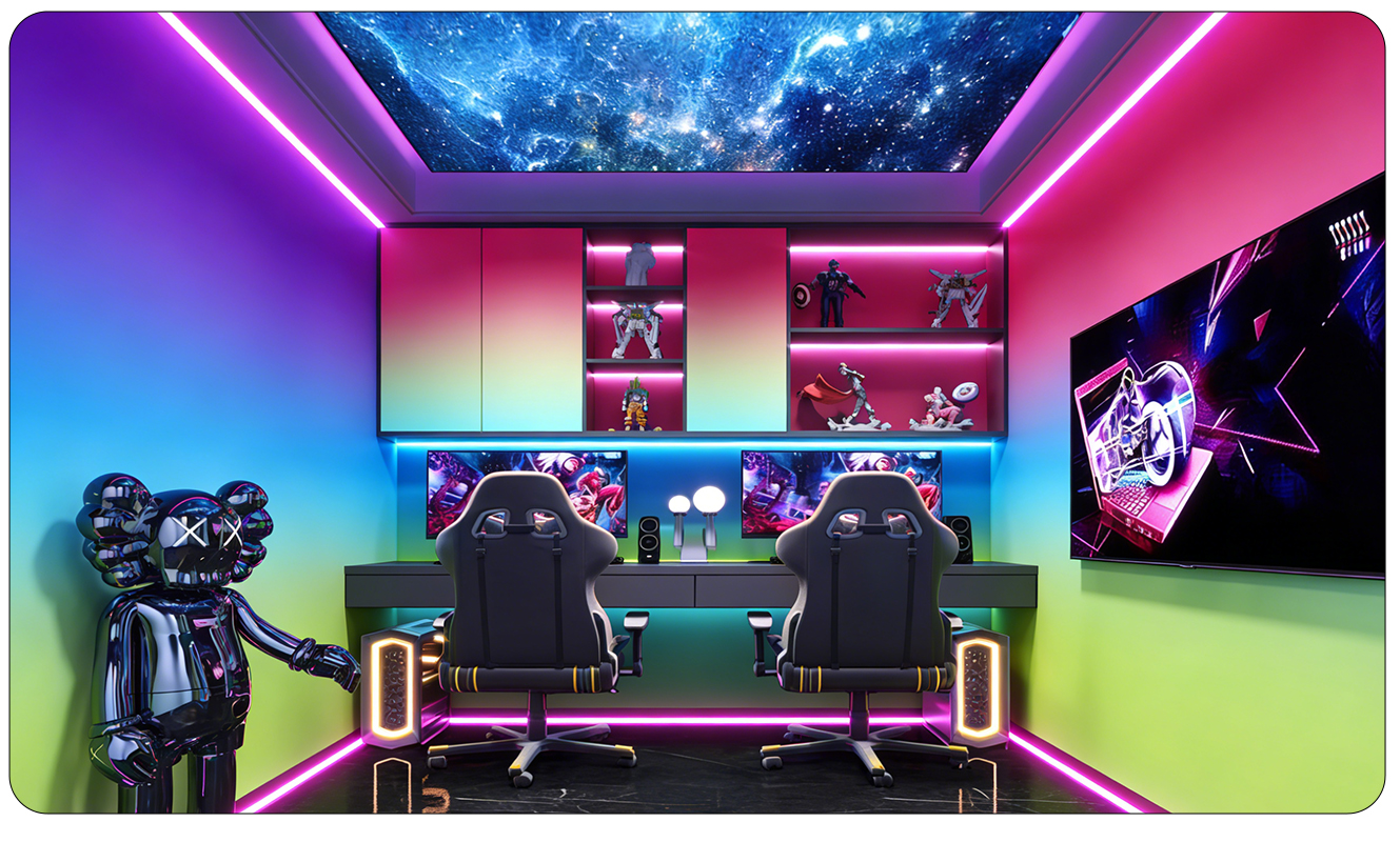 LED-Light-Strip for-Gaming-Room-Ambient-Lighting-Solution