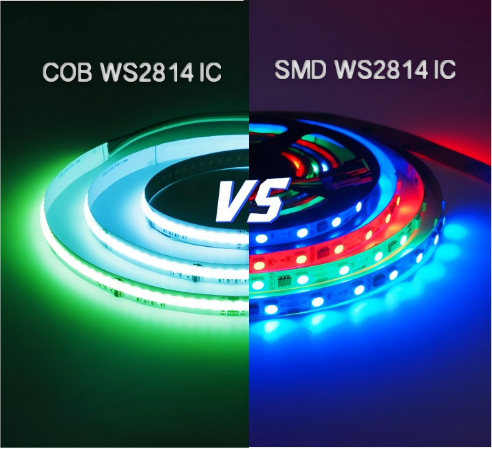 SMD WS2814 VS COB WS2814