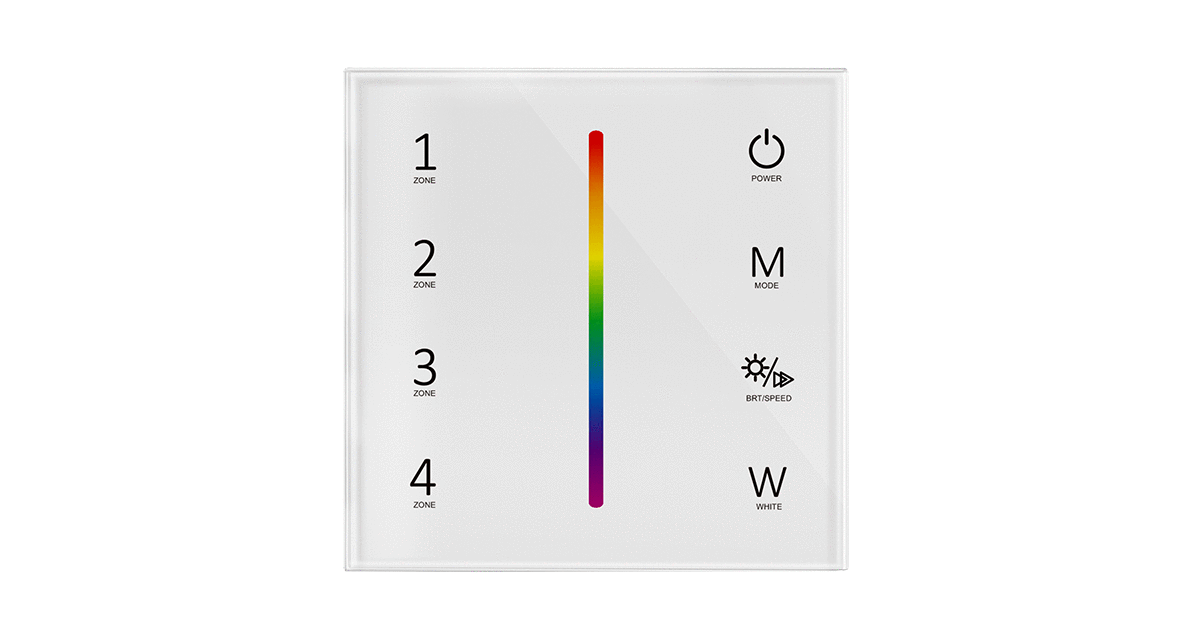 T14-1 LED RGB RF Panel Dimmer Controller