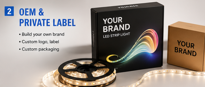 custom led strip manufacturers