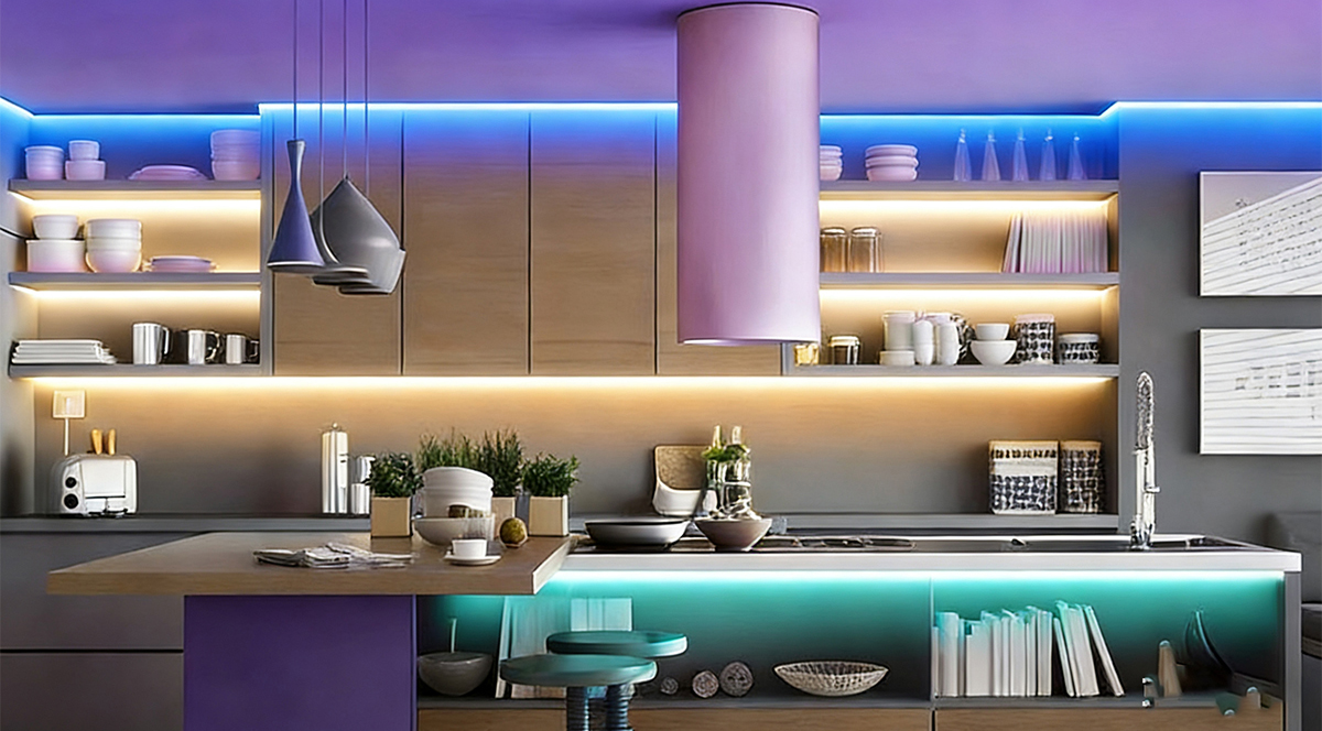 led strip cabinet lighting