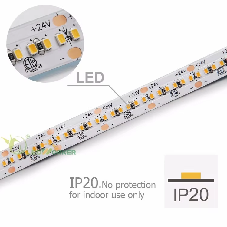 Not waterproof SMD2216 led strip tv
