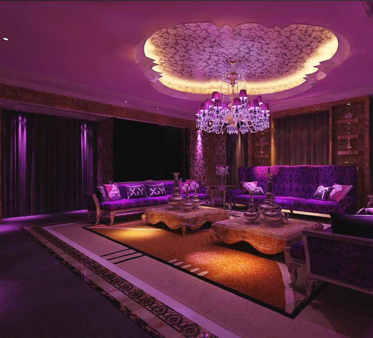 led strip lights living room ambient lighting effect