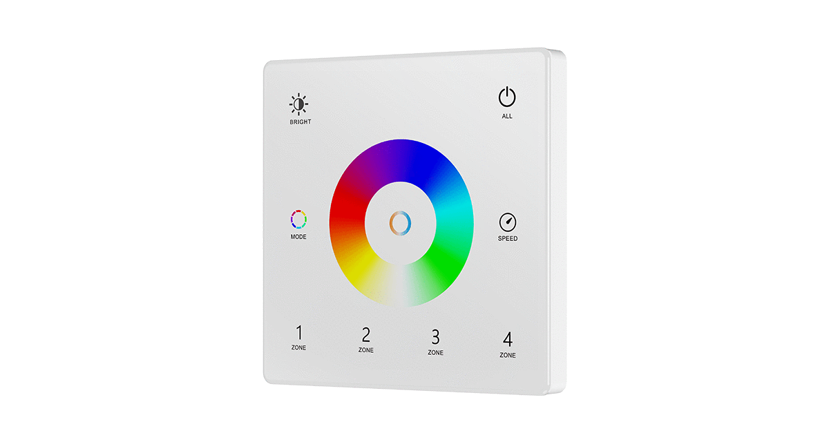 TW5-4 rgbcct rf panel remote control