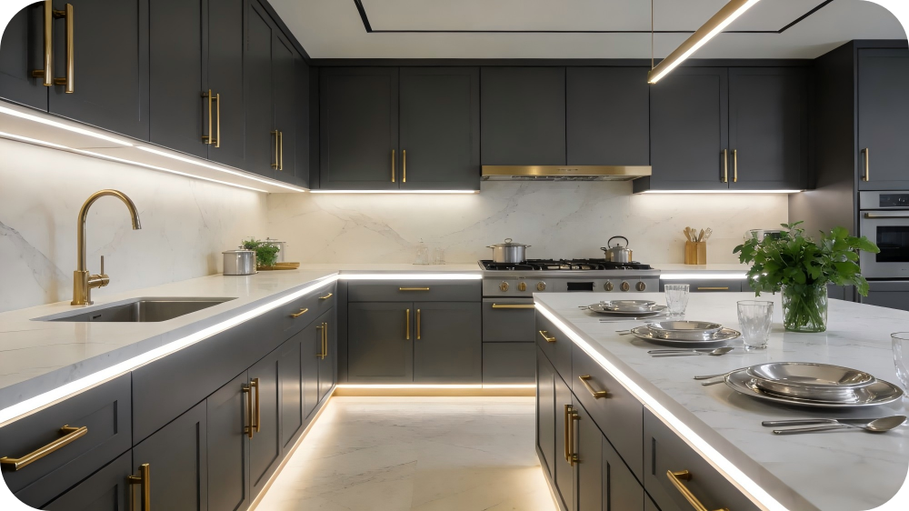 under cabinet lighting led strips