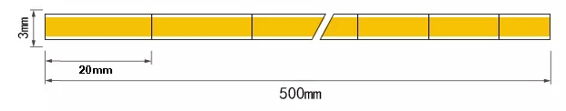 super narrow cob led strip dimensions