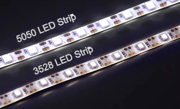 3528 led strip vs 5050 led strip