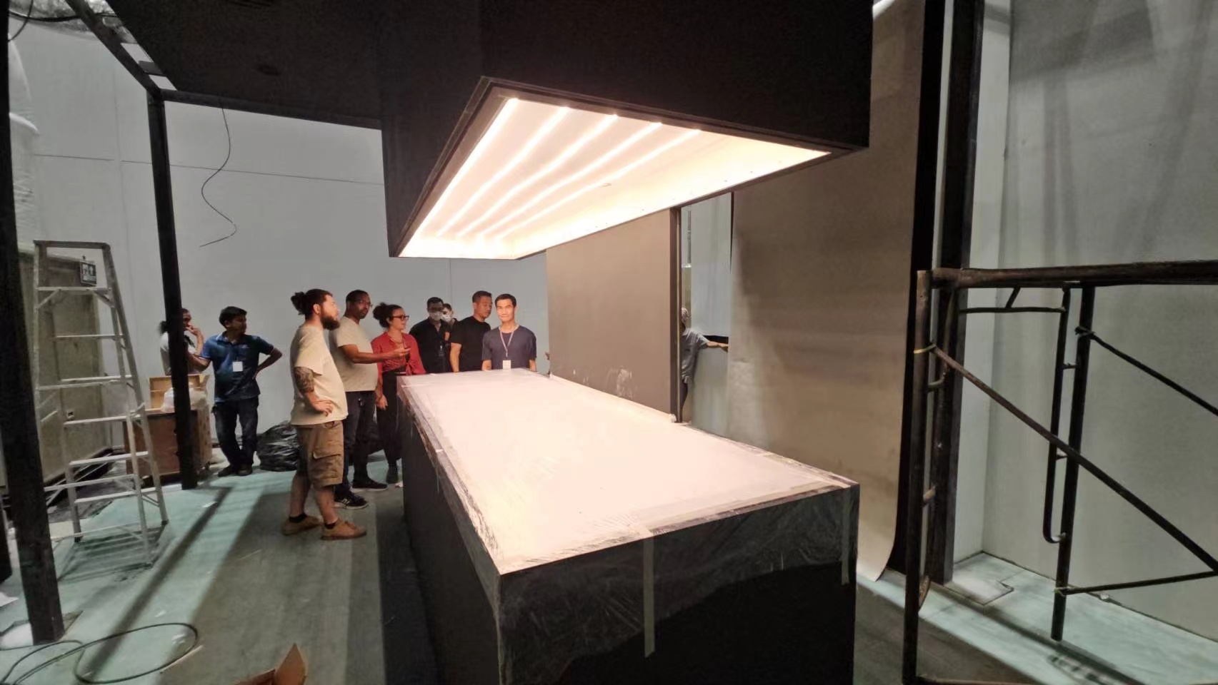 led strip application real project cri95