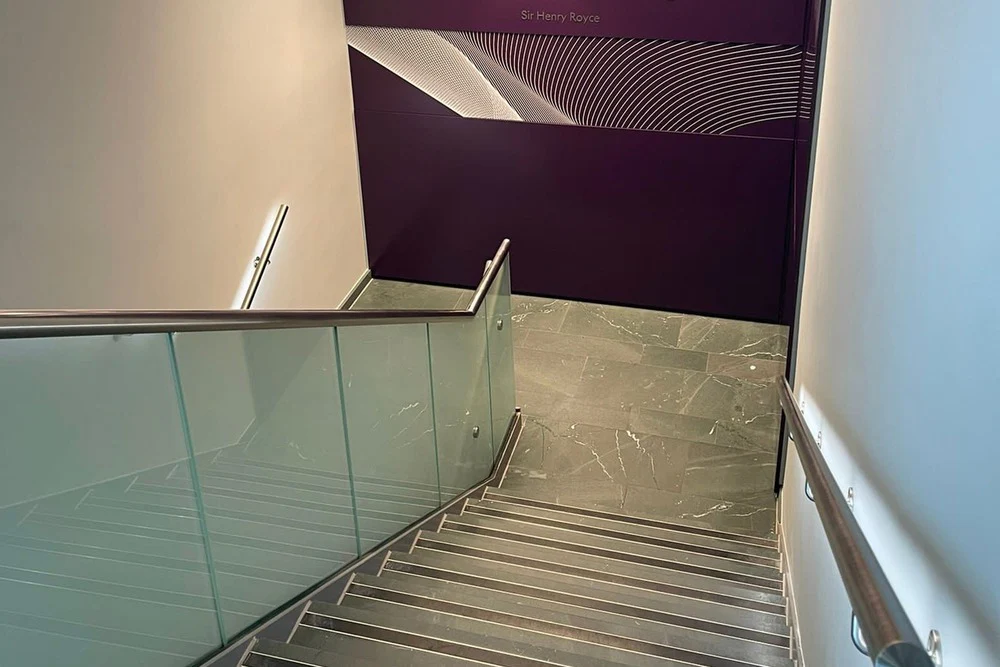 escalator lighting upgrade