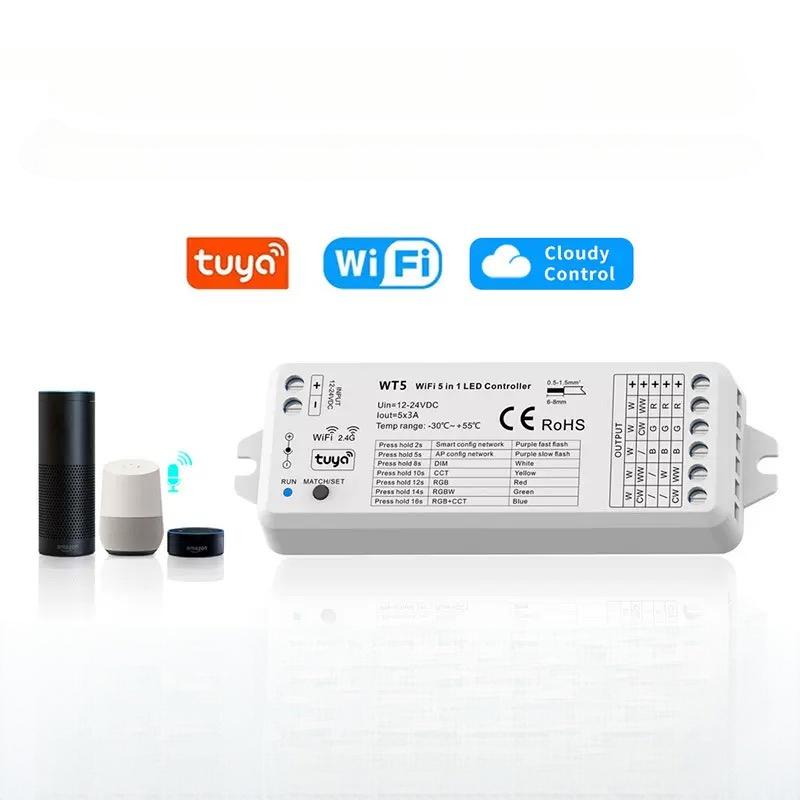 WT5 bluetooth led strip lights