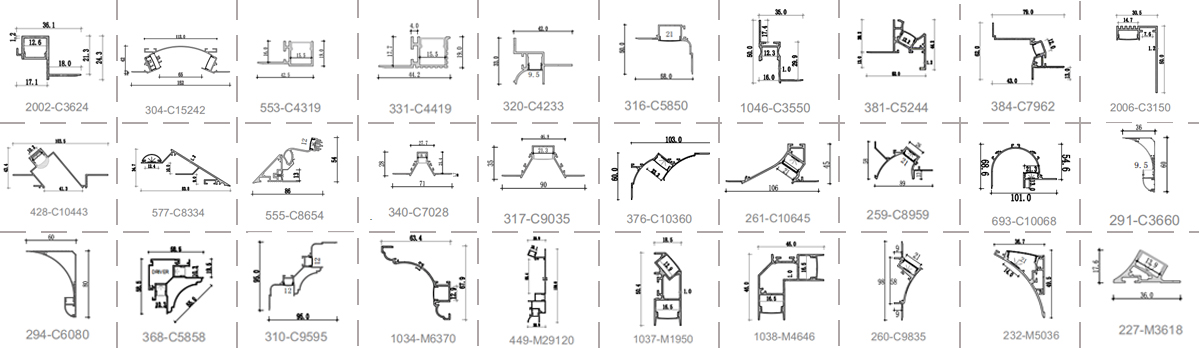 LED Cove Lighting Profile