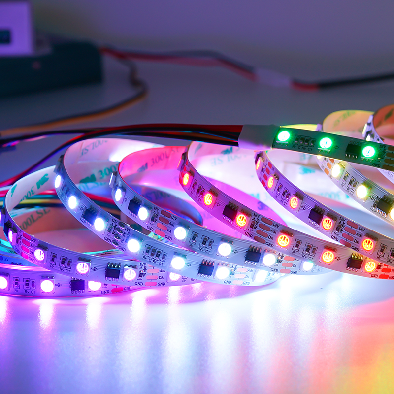 individually addressable led strip dmx512 control
