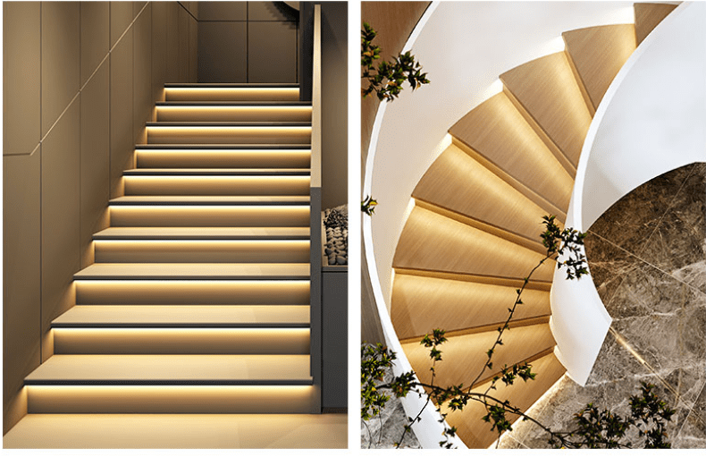 led strip lights for steps