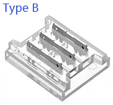 Transparent COB LED Connector 3PIN