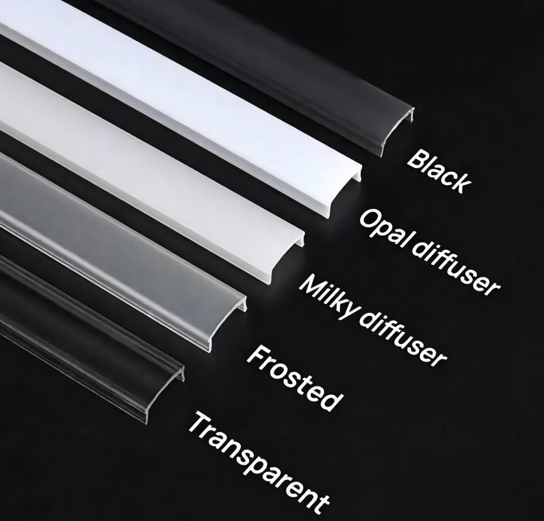 Cover for LED Profiles
