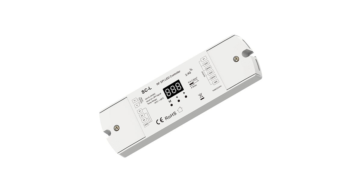 SC-L SPI RGB Controllers for individually addressable led strip lights