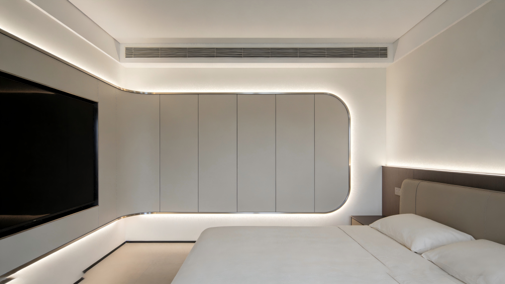 Cabinet curved edge S Shape led strip