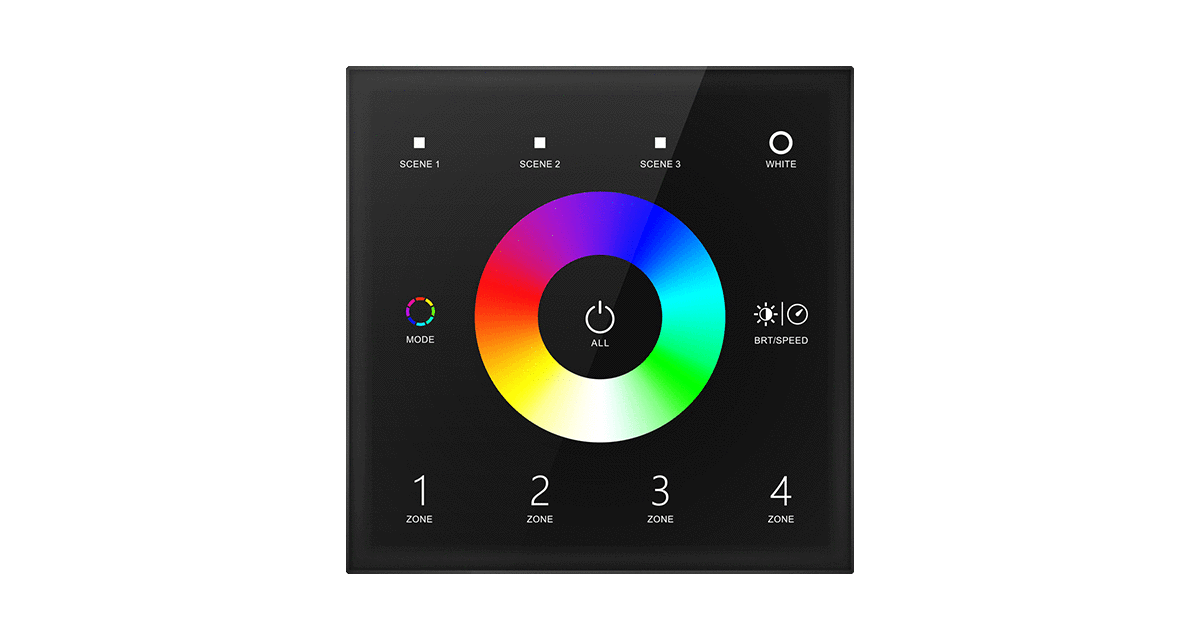 T14 RGB Color Changing RF Panel Controller