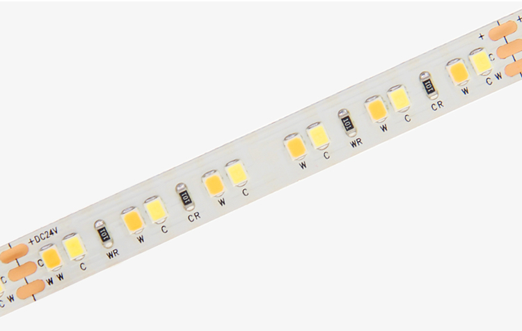 unable white led strip for cabinets with dimming control