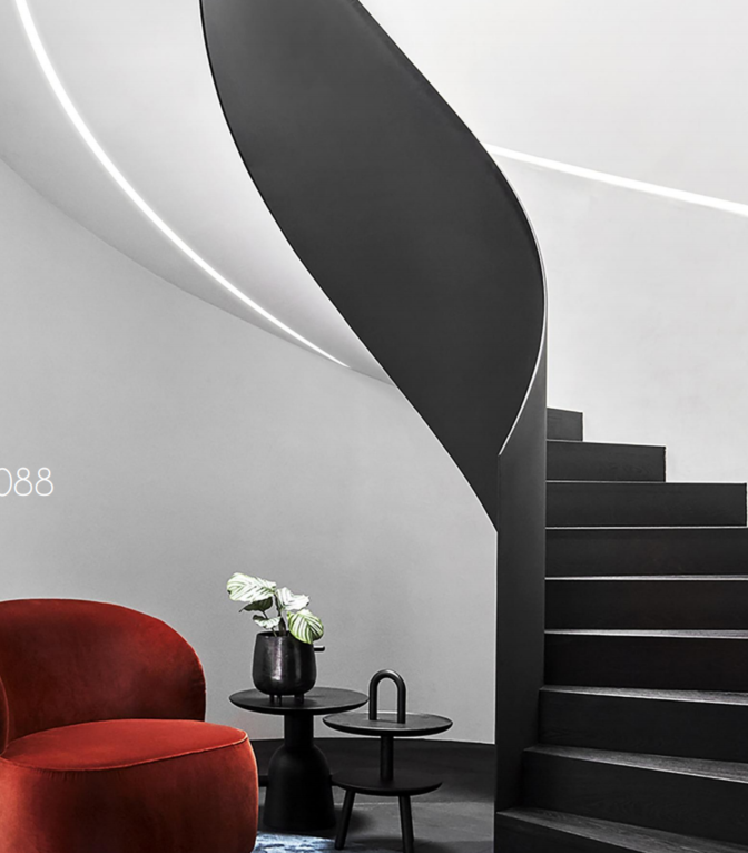 LED extrusions  for staircases