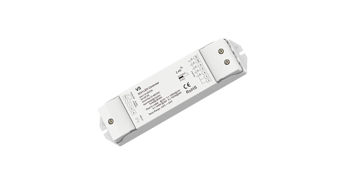 V5 RGBCW LED Controller