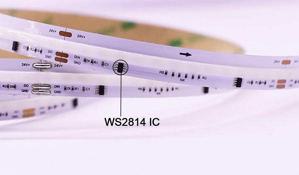 COB WS2814 strip led light