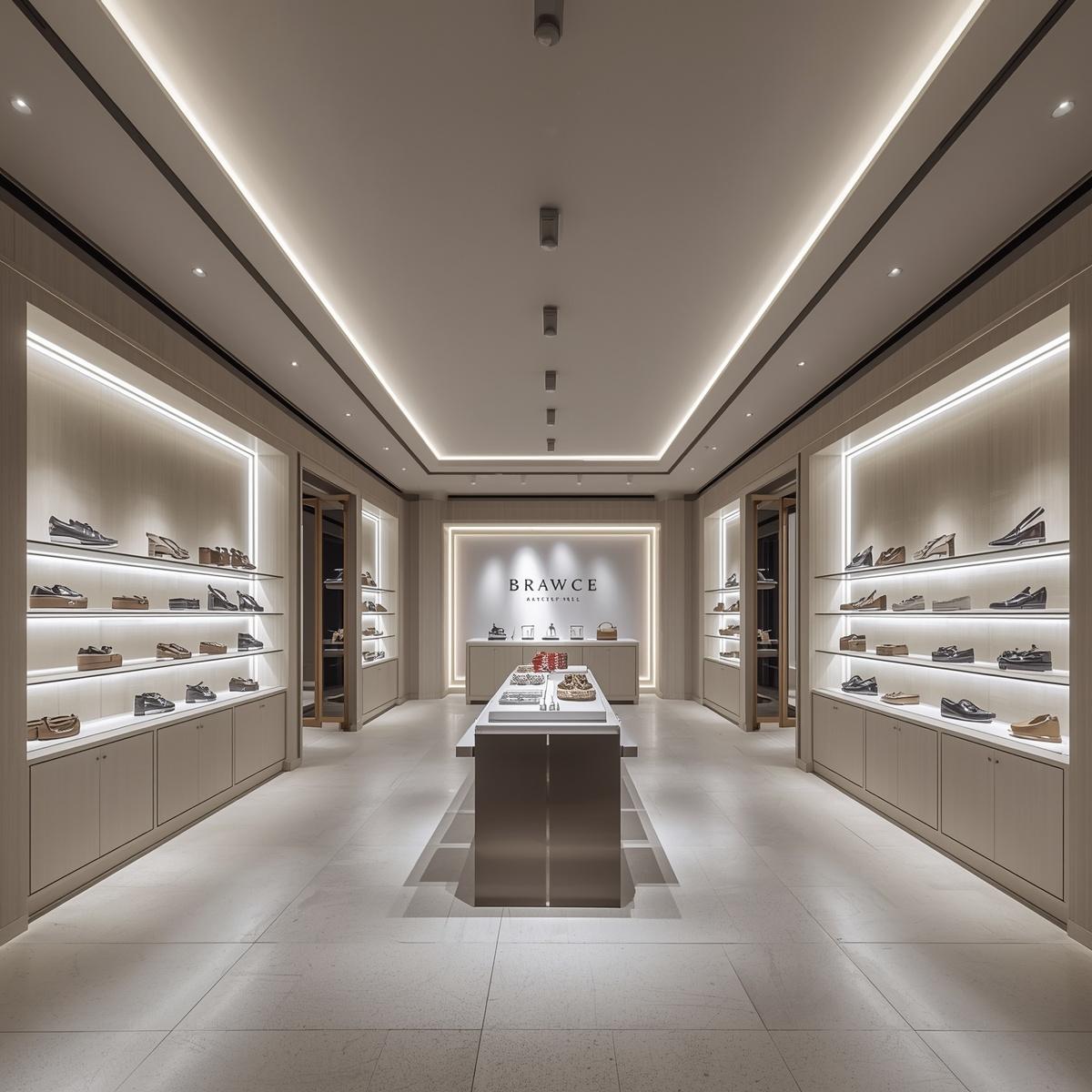 smart led strip kit retail store display lighting