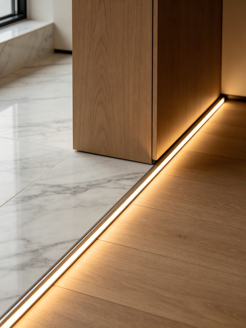 led aluminum profile for tiles