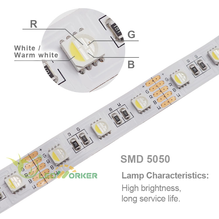 High brightness 4in1 led strip