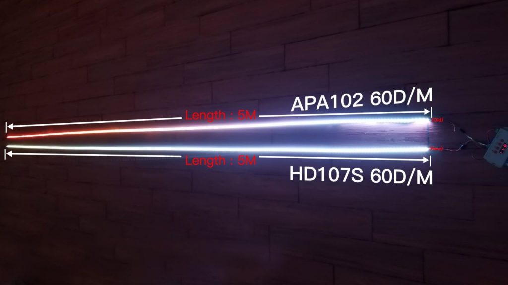 hd107s 5v led strip lights