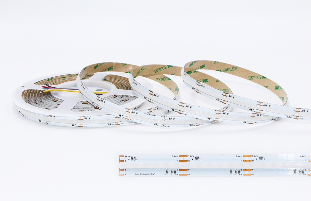 rgbw cob led strip