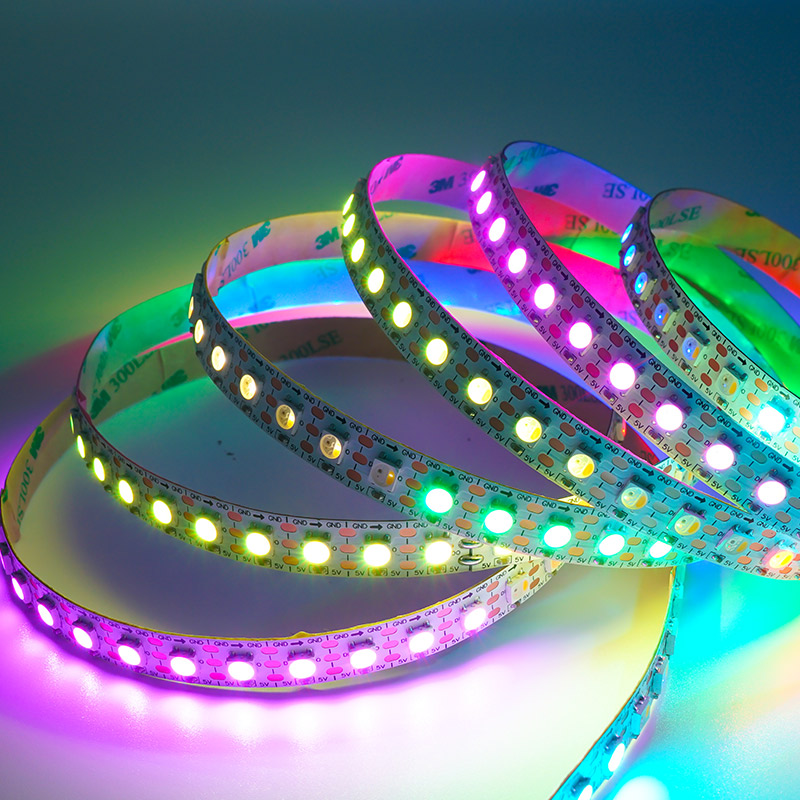 led light strip 5v sk6812 rgbw programmable