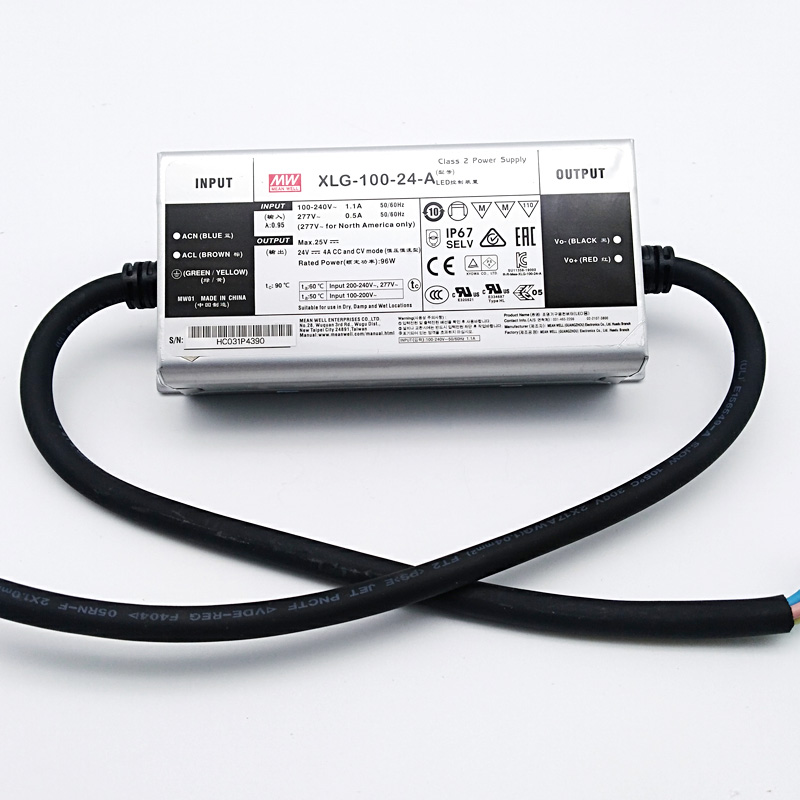 MeanWell Waterproof Drivers XLG-100-24-A