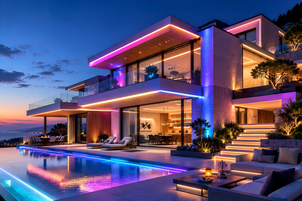 led colored strip lights